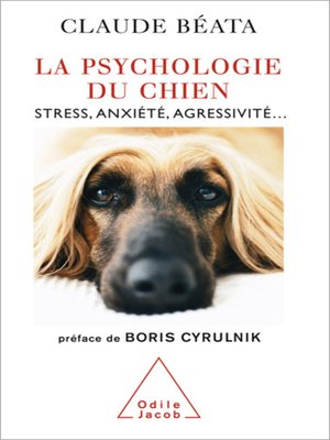 cover image of La Psychologie du chien